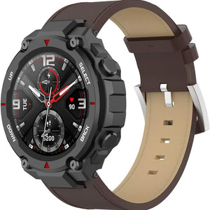 amazfit-t-rex-pro-lederarmband-braun