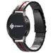 Samsung Gear S3 Stahl 'Iron' Armband (Schwarz/Rot)