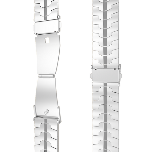 OnePlus Watch 3 Steel Iron Strap (Silver)