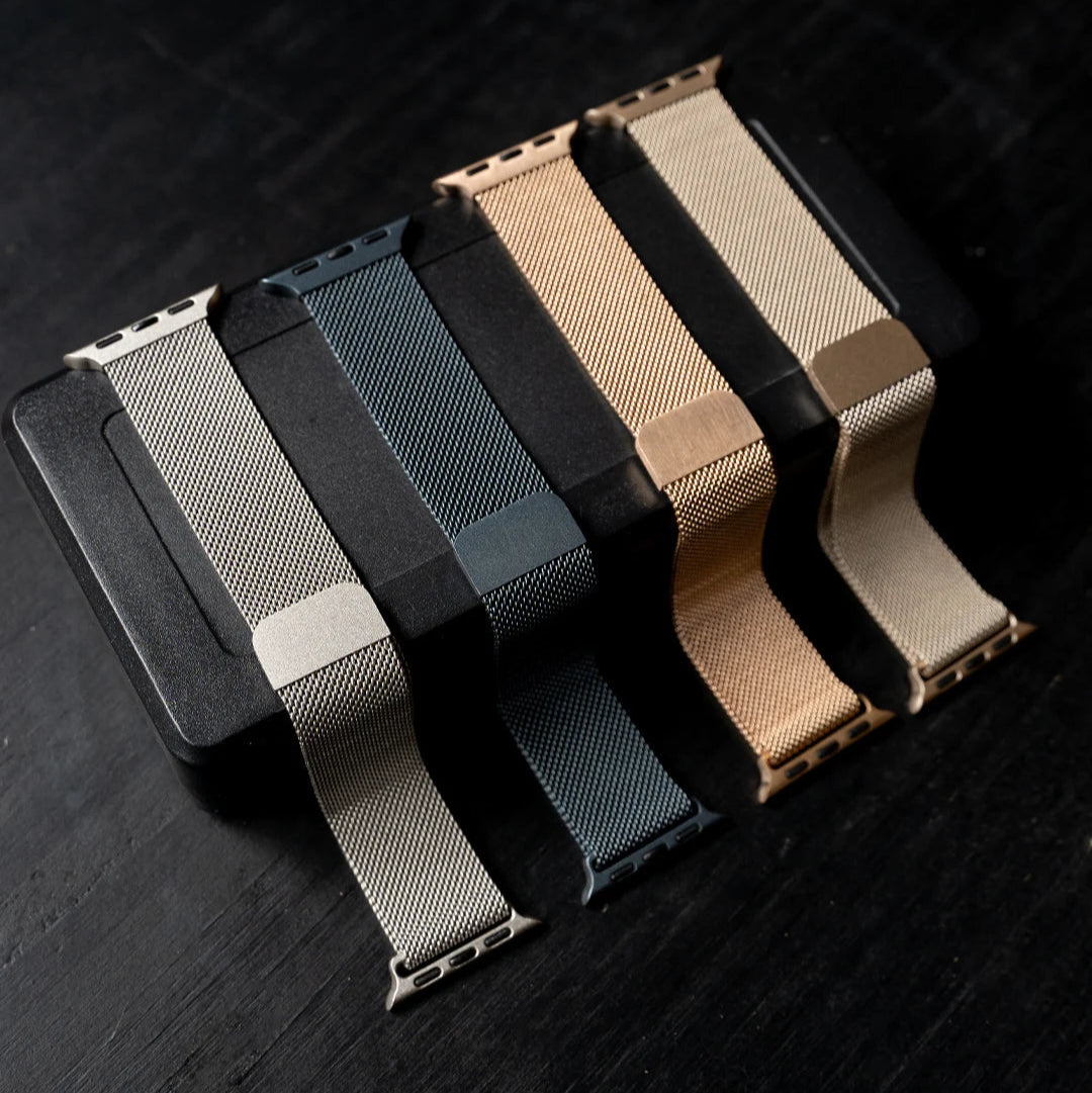 Apple Watch Milanese-Armband (Silber)