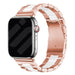 Apple Watch Stahlband (Roségold/Weiß)
