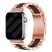 Apple Watch Stahlband (Roségold /Schwarz)