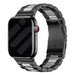 Apple Watch Stahlarmband (Schwarz/Silber)