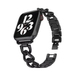 Apple Watch Stahlkettenband (Schwarz)