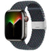Apple Watch geflochtenes Armband (Grau-Blau mischen)
