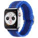 Apple Watch verstellbares gewebtes Nylonarmband (Blau)