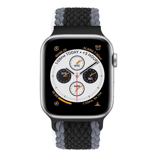apple-watch-geweven-bandje-zwart-grijs-2