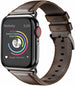 Apple Watch Lederarmband (Dunkelbraun)