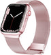 Apple Watch Milanese-Armband (Rosé Pink)