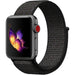 Apple Watch Nylon Loop Armband (Schwarz)
