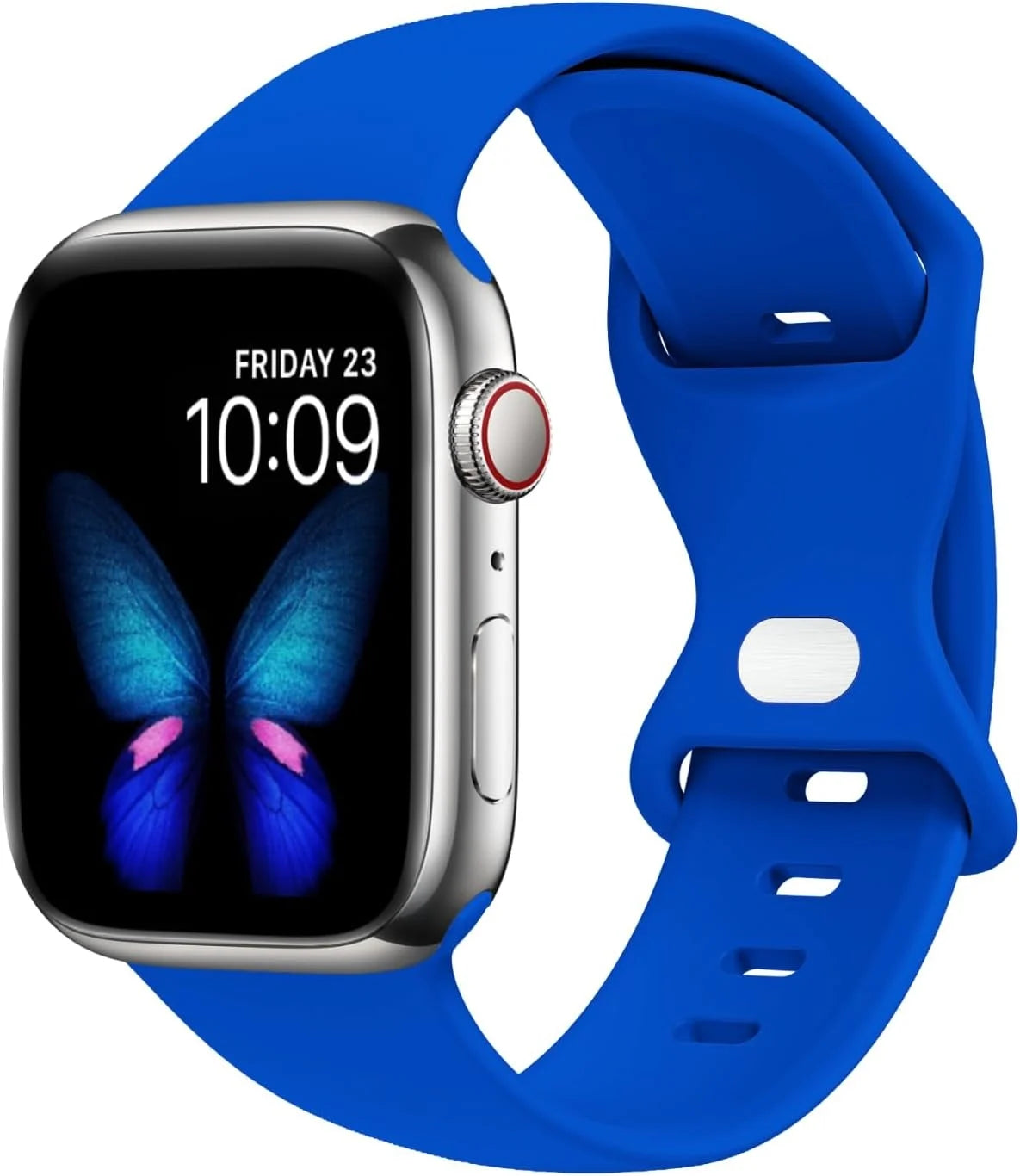 Apple Watch Klassisches Silikonarmband (Royal Blau)