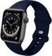 Apple Watch Klassisches Silikonarmband (Dunkelblau)