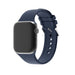 Apple Watch Silikonarmband mit Schnalle (Dunkelblau)