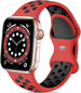 Apple Watch Armband Sport (Rot/Schwarz)