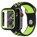 Apple Watch Sportarmband + TPU Hülle (Schwarz/Gelb)