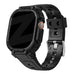 Bandz Apple Watch Ultra TPU Band mit Rahmen (Schwarz)