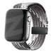 Bandz Apple Watch geflochtenes Nylon Band mit P-Schnalle (Mandala Schwarz)