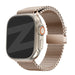 Bandz Apple Watch Milanese Loop Band mit P-Schnalle (Rosé Gold)