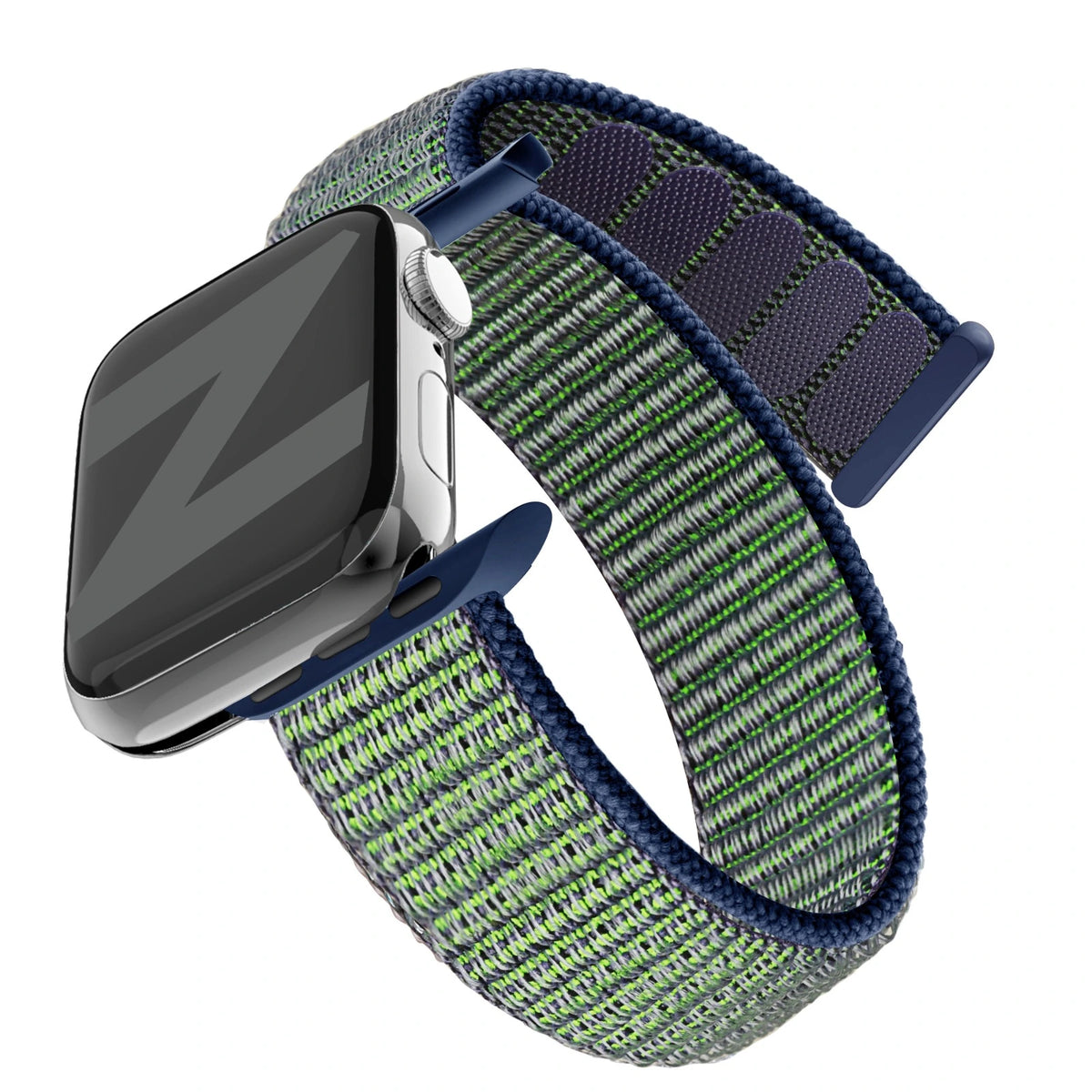 Bandz Apple Watch Nylonarmband 'Classic' (Nebel Grün)