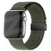Bandz Apple Watch Nylon Band 'Classic' mit P-Schnalle (Armeegrün)