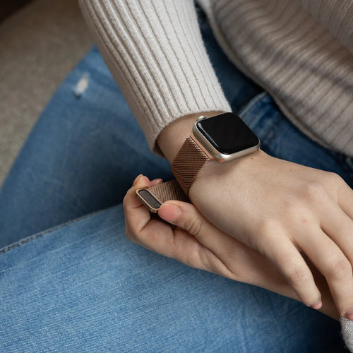 Apple Watch Milanese-Armband (Rosé)