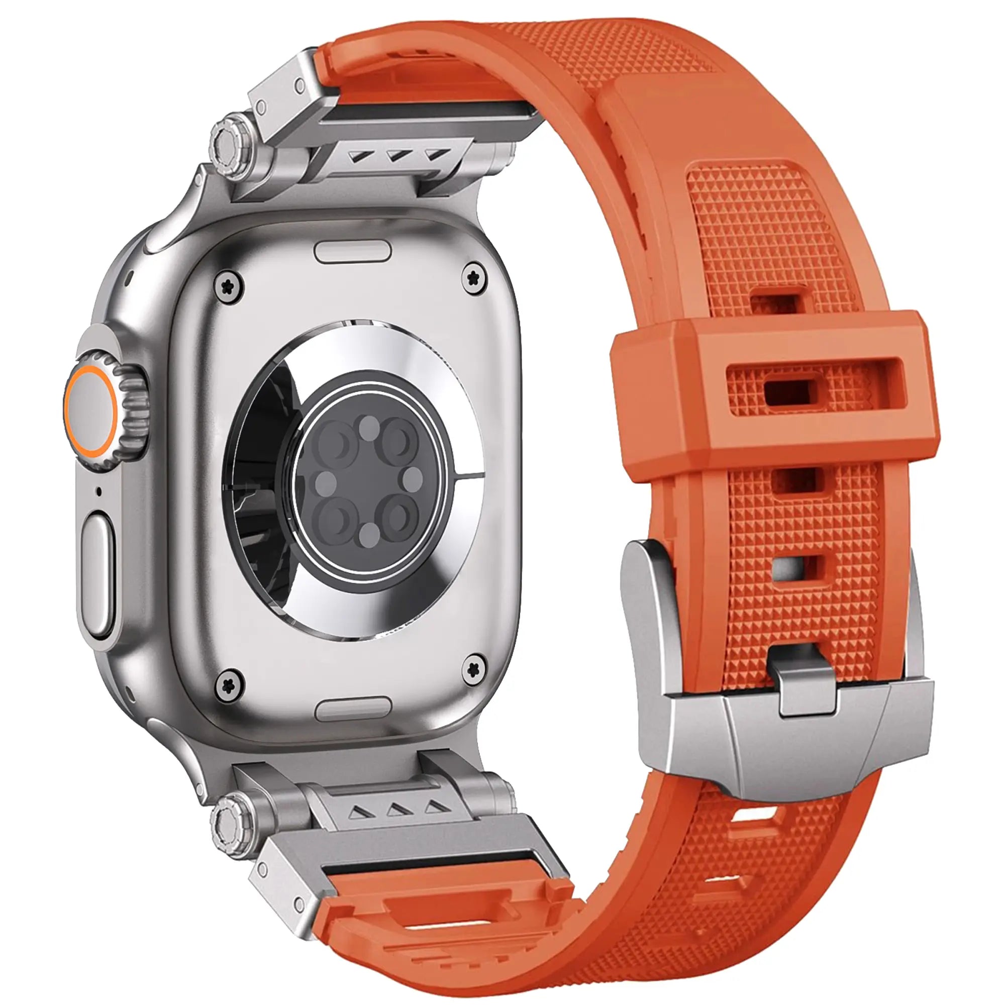 Bandz Apple Watch TPU Armor Armband (Orange)