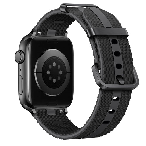 Apple Watch Silikon Active Armband (Schwarz)