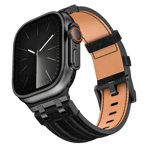 apple watch denim band black black