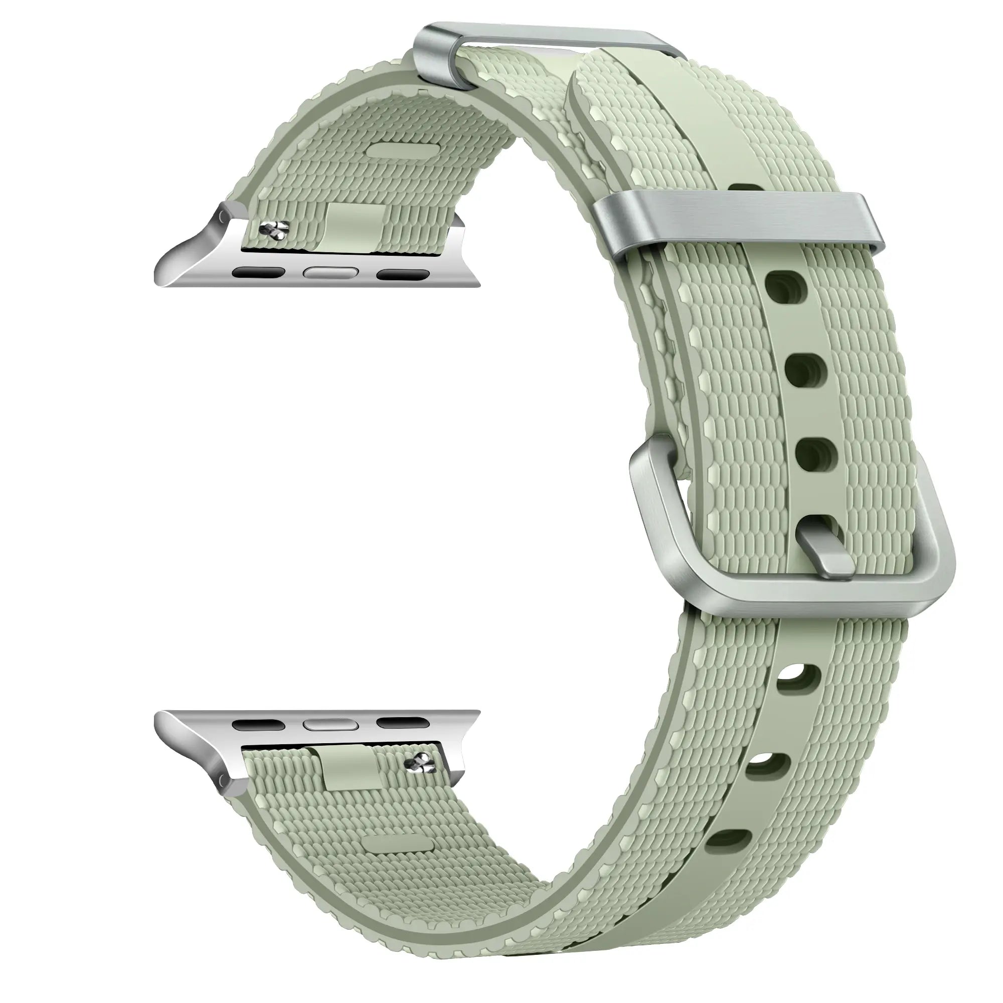 Apple Watch Silikon Active Armband (Hellgrün)