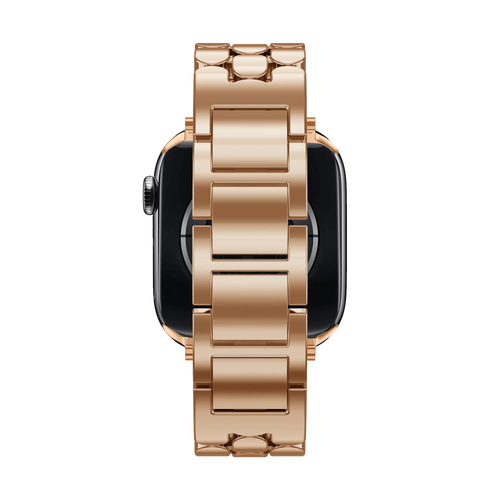 Bandz Apple Watch Stahlarmband 'Oval' (Roségold)