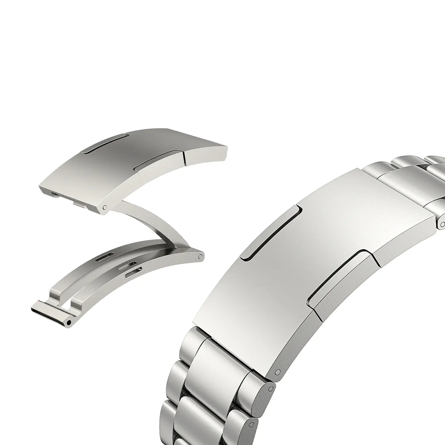 Apple Watch Raffiniert Stahlarmband (Silber)