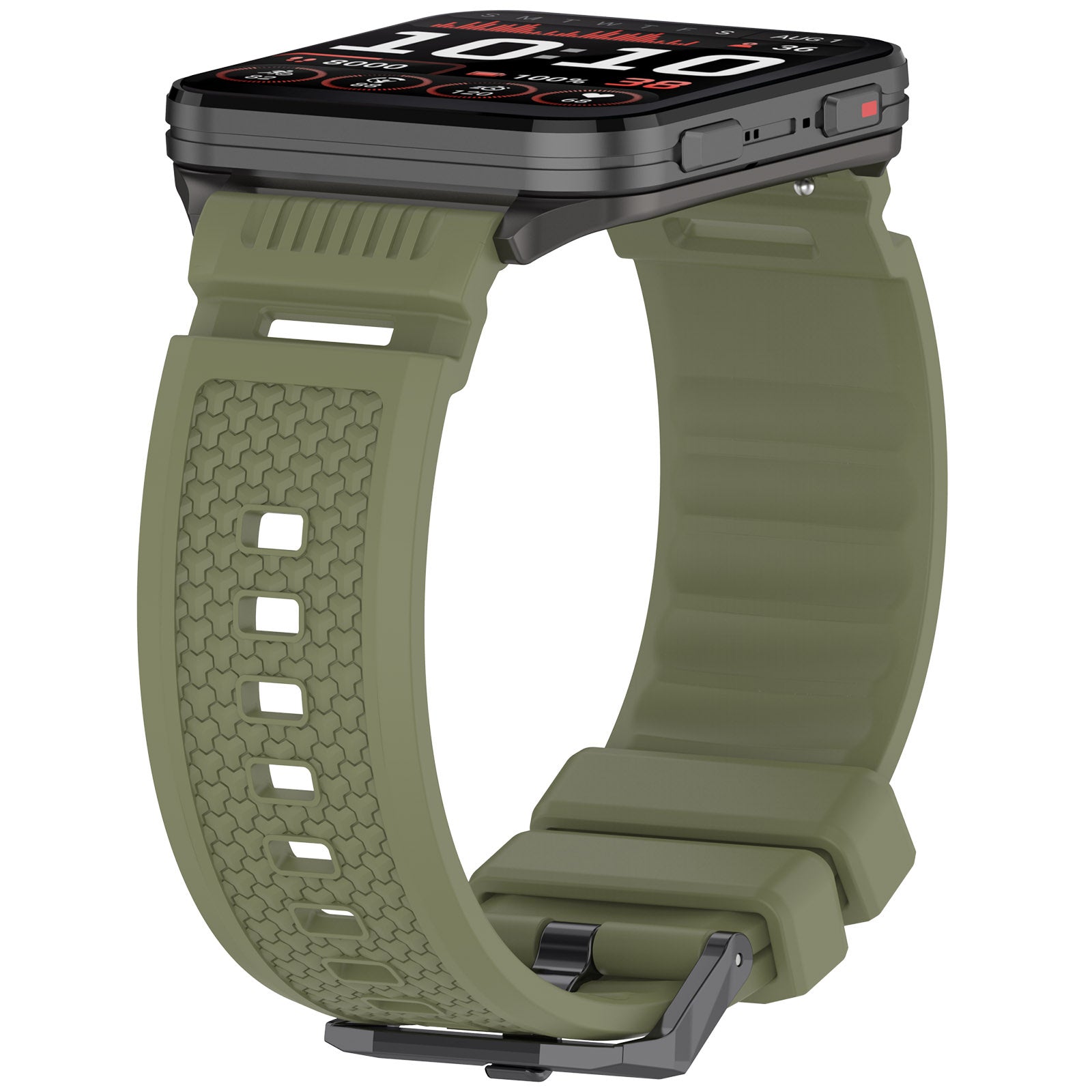 Garmin Venu X1 Silicone Strap (Army Green)
