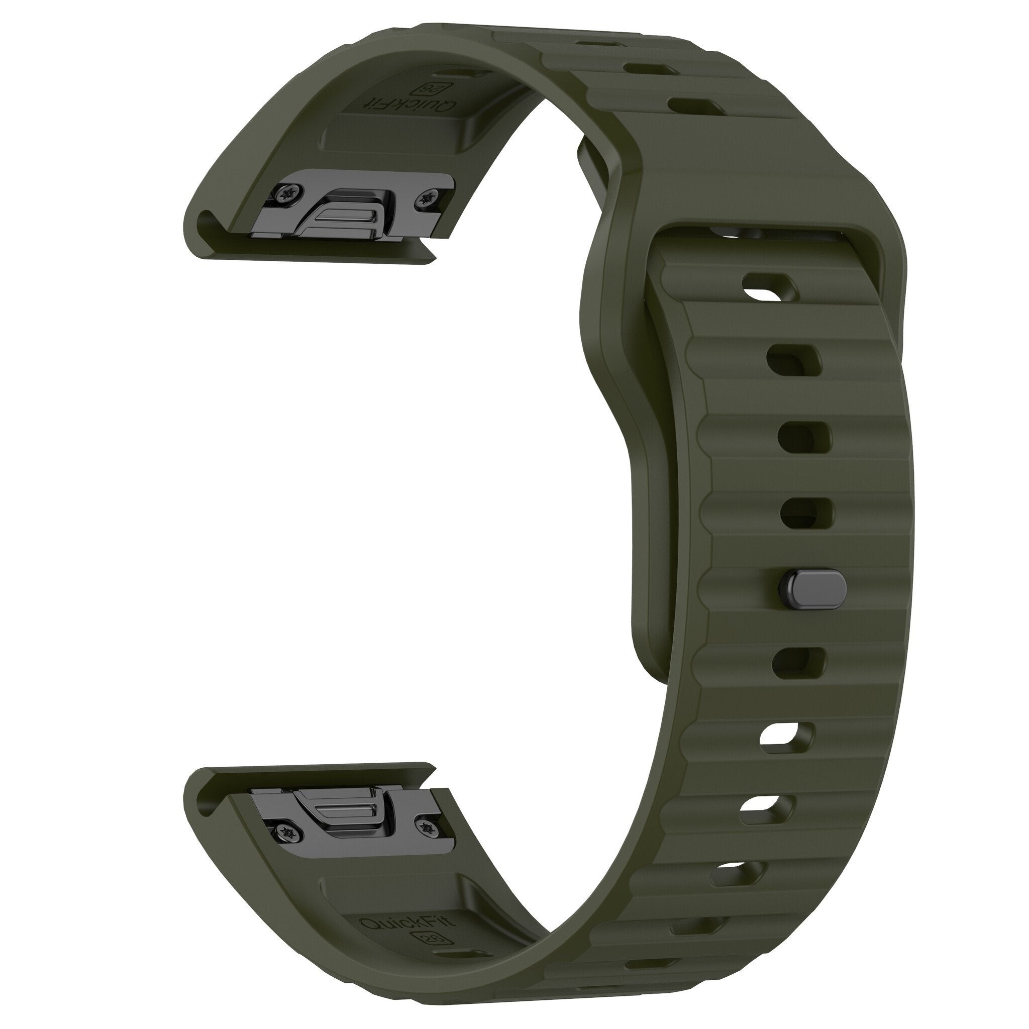 Garmin Fenix 8 Pro - 51mm Outdoor Silicone Strap (Army Green)
