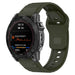 Garmin Descent MK3i - 51mm Outdoor Silikonarmband (Armeegrün)