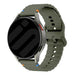 ICE Smart TKS Rectangular 1.41 Wave Silikonarmband (Armeegrün)
