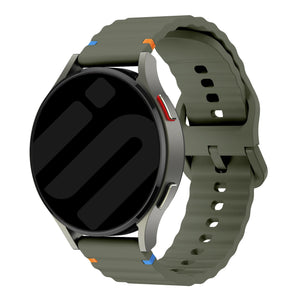 Xiaomi Amazfit Bip Wave Silicone Strap (Army Green)