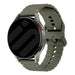 Coros Pace 2 wave Silikonarmband (Armeegrün)