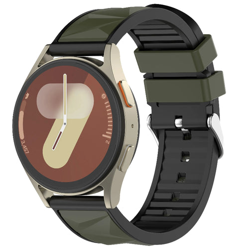 universal 20mm diamond sport band armygreen