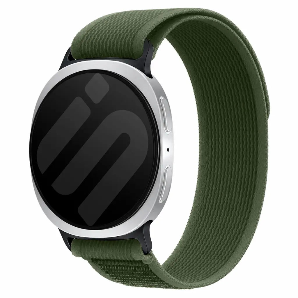 Samsung Galaxy Watch 8 - 40mm Trail Nylon Strap (Army Green)