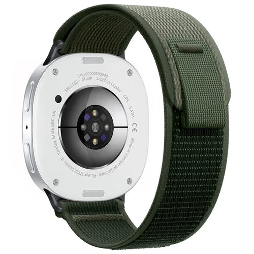 Samsung Galaxy Watch 8 - 40mm Trail Nylon Strap (Army Green)