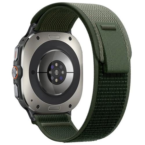 Samsung Galaxy Watch Ultra 2 Trail Nylonarmband (Armeegrün)