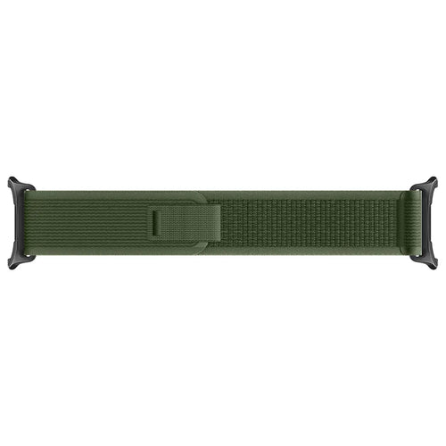 Samsung Galaxy Watch Ultra 2 Trail Nylonarmband (Armeegrün)