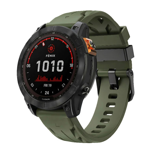 Garmin Instinct Race Silikonarmband (Armeegrün)