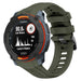 Garmin Instinct 3 - 45mm Silikonarmband 'Perfect Fit' (Armeegrün)