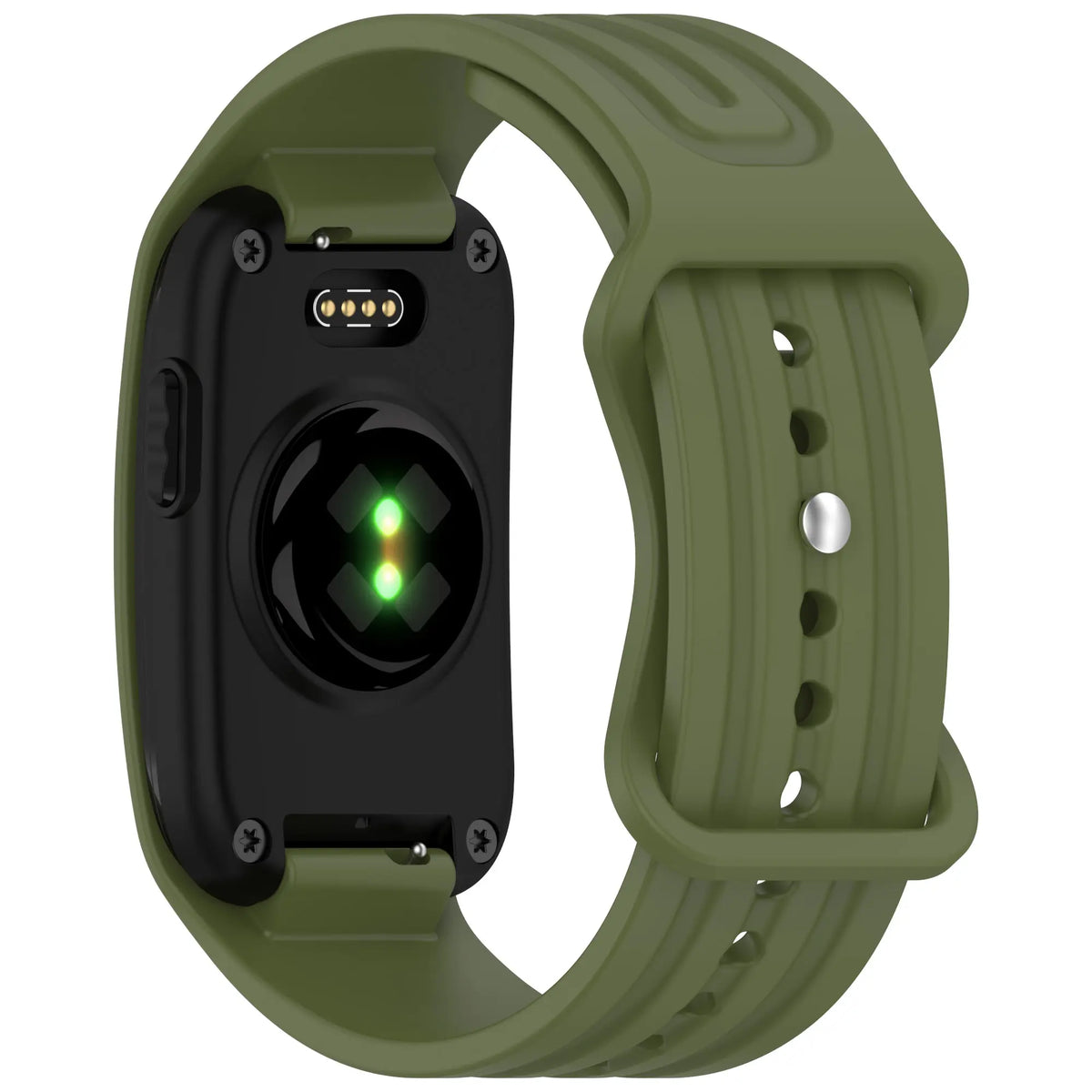 Garmin Cirqa Classic Silicone Strap (Army Green)