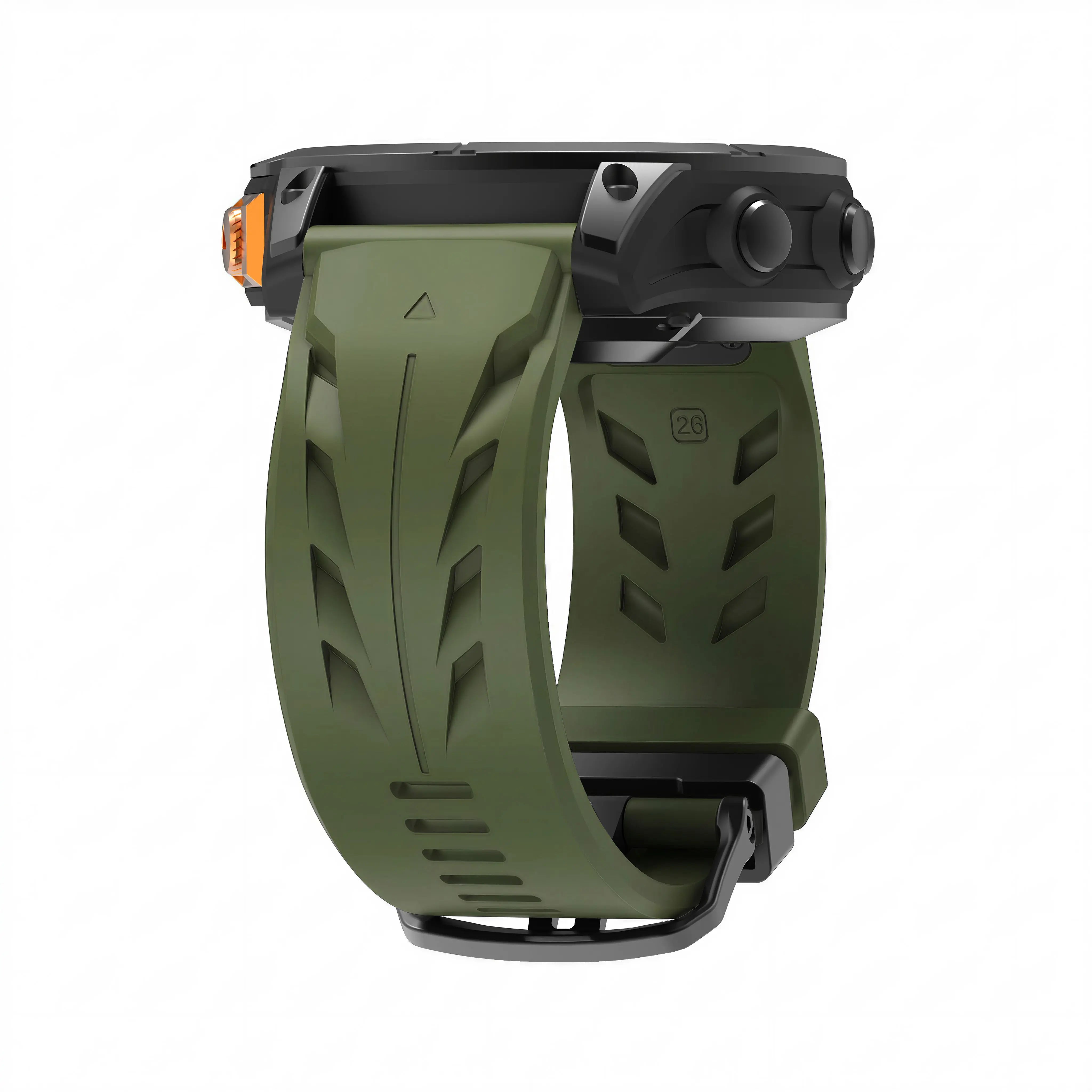 Garmin Instinct Race Silikonarmband (Armeegrün)