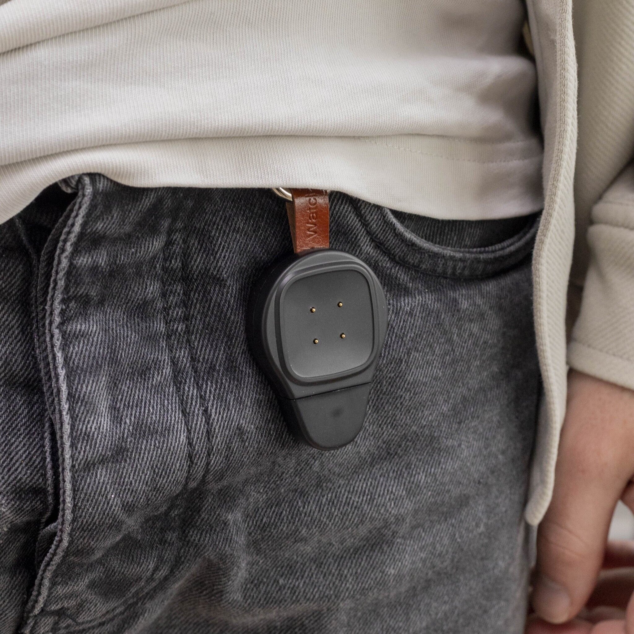 Fitbit Versa 3/Sense Mini Ladegerät (Schwarz)