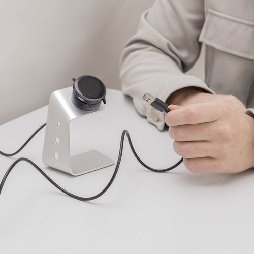 Garmin Fenix 5/6/7/8 Ladestation (Silber)