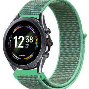 bandje-voor-fossil-gen-6-44mm-nylon-mint