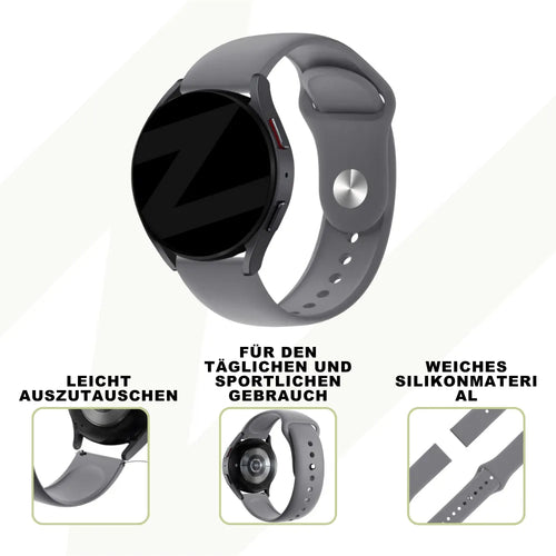 Bandz Coros Apex 42mm Sport Strap 'Deluxe' (Grey)